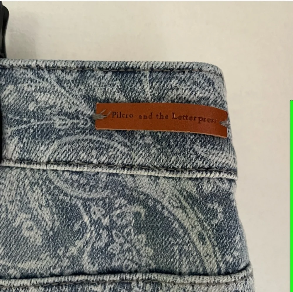 Anthropologie Pilcro and the Letterpress High Rise Trouser Boot Cut Jeans sz 32 - Picture 6 of 12